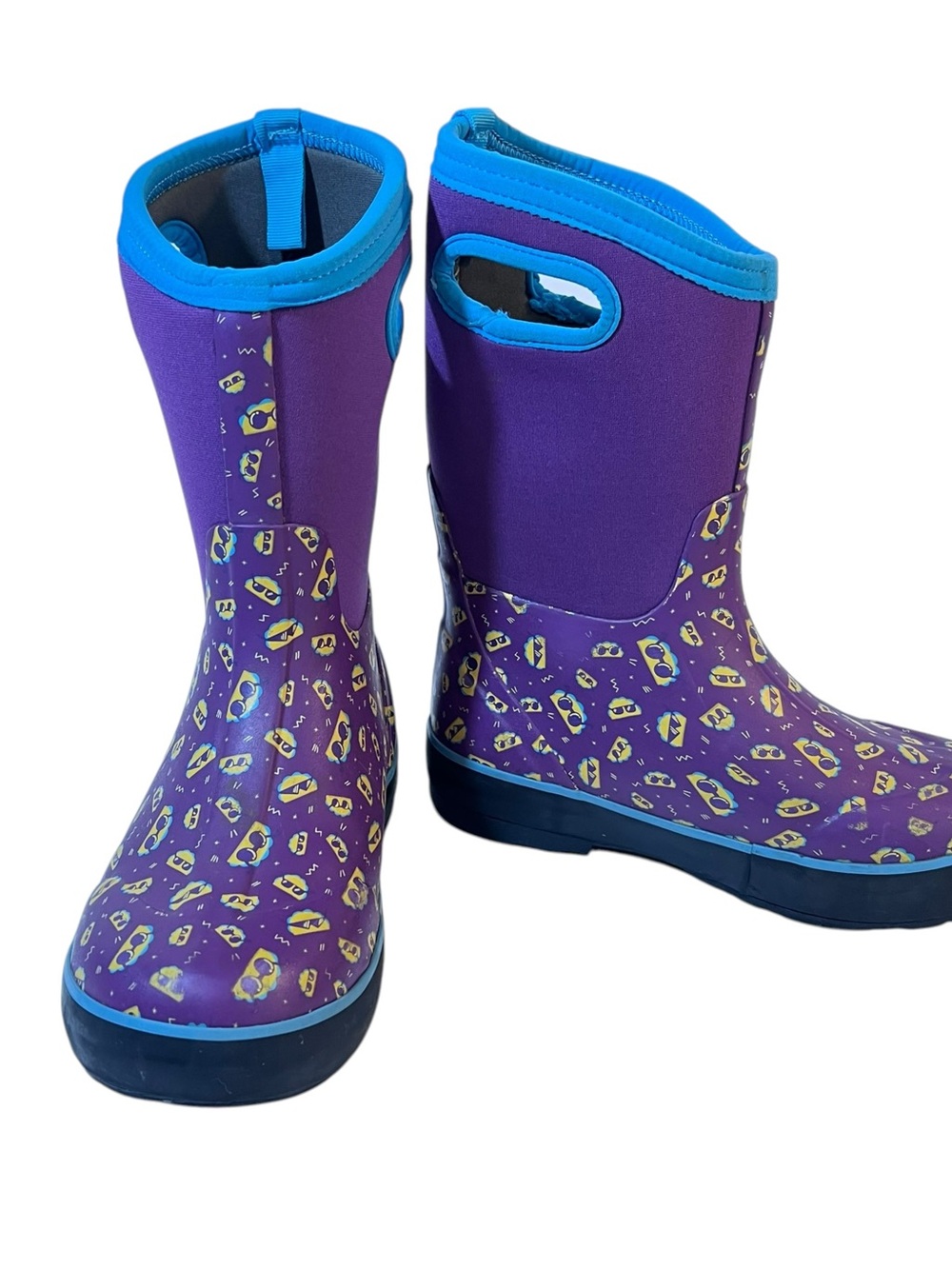 Bogs K Classic II Tacos Winter Snow Boots Girls Size 3
